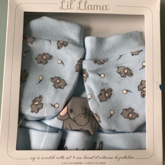 Lil Llama cap & Mitts set - Picture 5 of 5